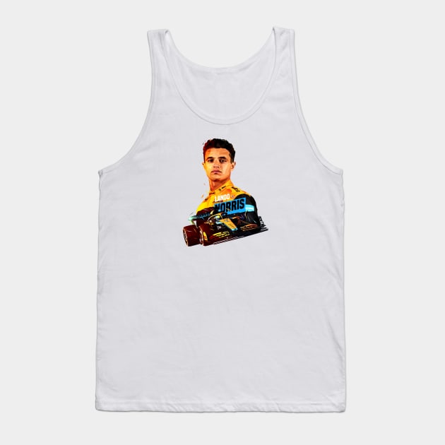 2022 Low Poly Lando Norris Tank Top by pxl_g